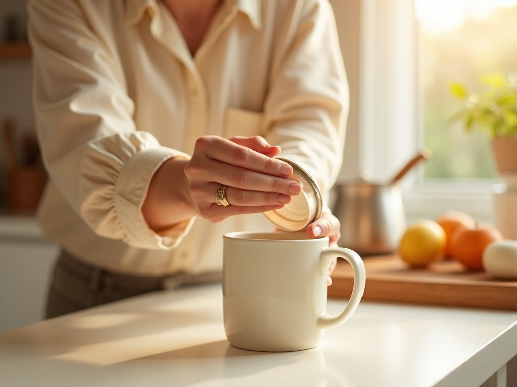 A calm morning kitchen routine